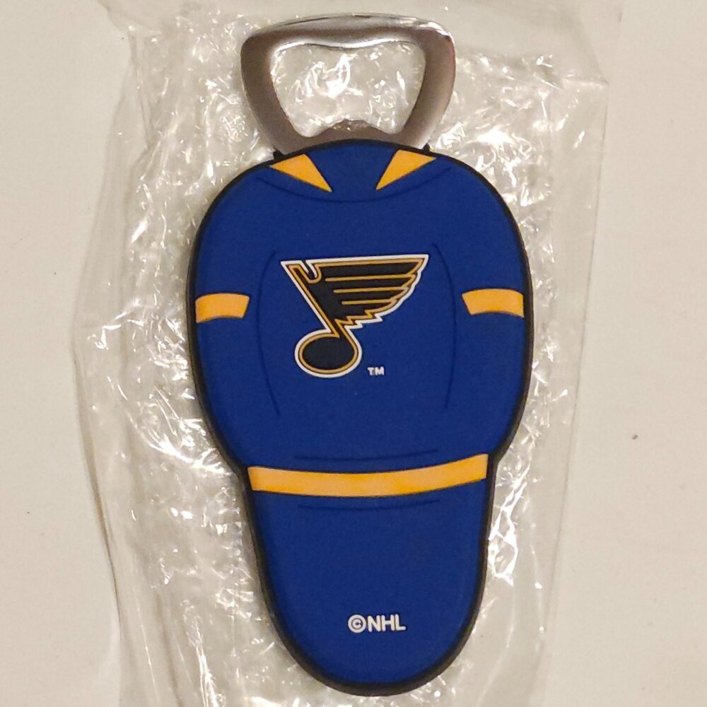 COORS light Molson Mini Jersey Bottle Openers NHL St Louis Blues